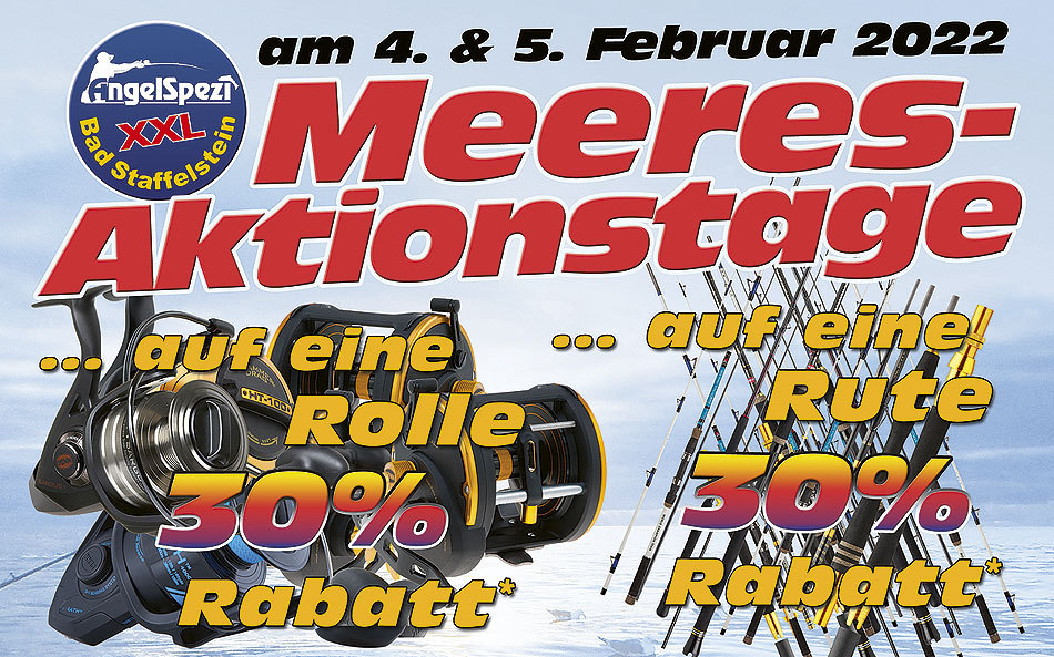 Meeres-Aktionstage im Angelspezi XXL Bad Staffelstein am 4. und 5. Februar 2022
