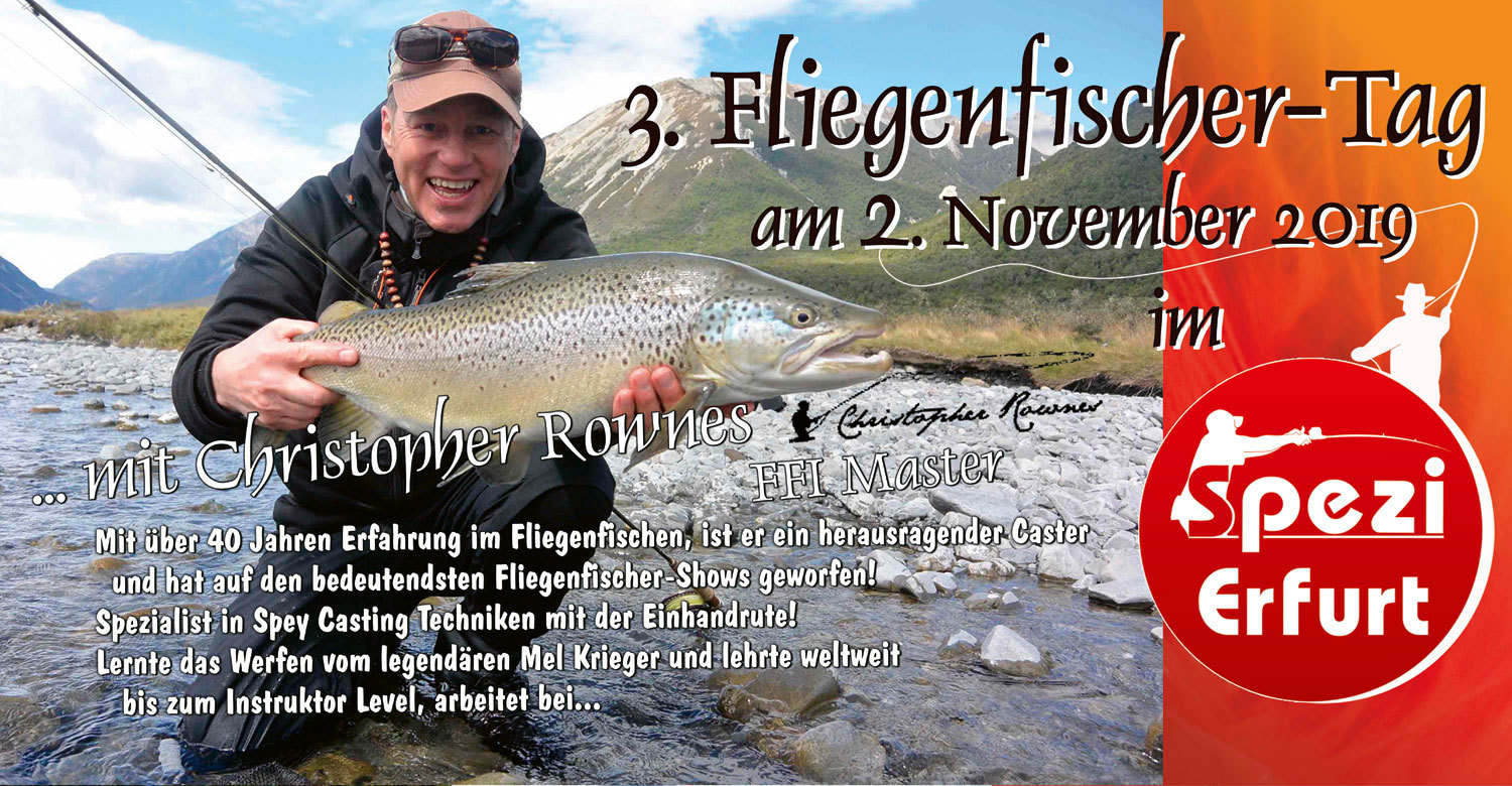 3. Fliegenfischertag im Spezi Erfurt... mehr erfahren!