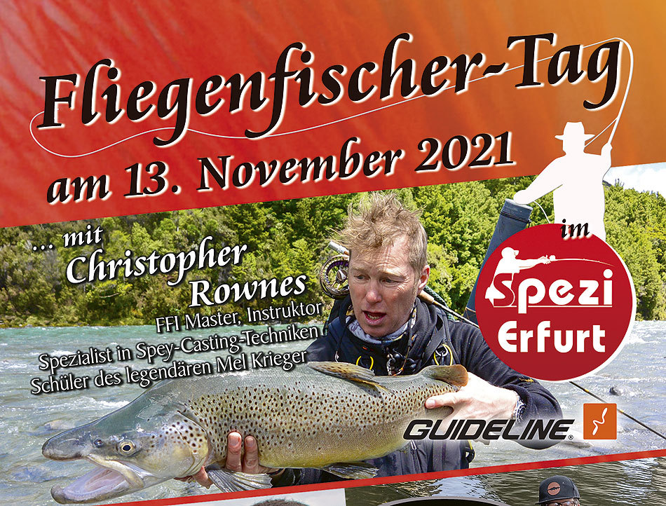 Fliegenfischer-Tag im Spezi-Erfurt am 13. November 2021