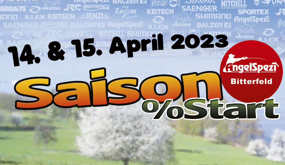 ​Wir starten am 14. und 15. April in die Angelsaison 2023 und ihr seid recht herzlich dazu eingeladen... hier mehr erfahren!